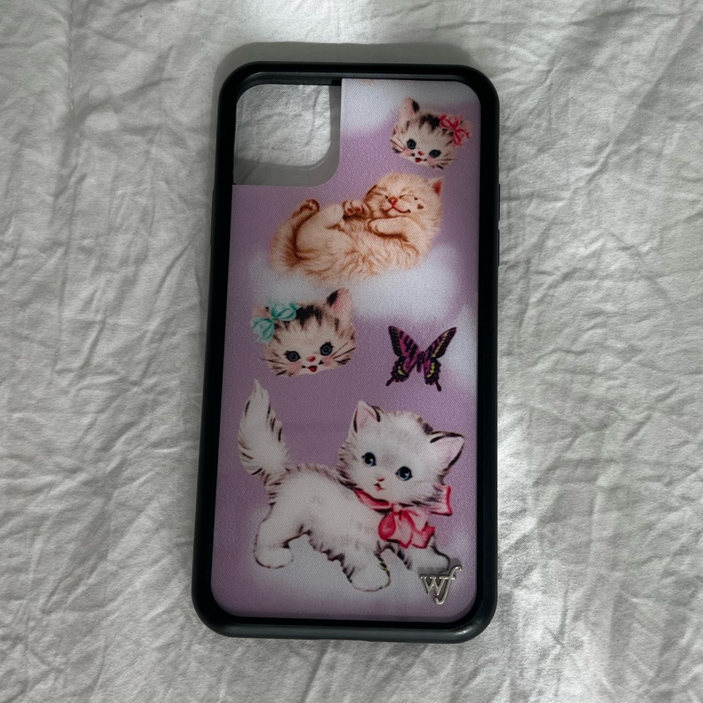 Wildflower Kitten iPhone 11 Pro Max Case
